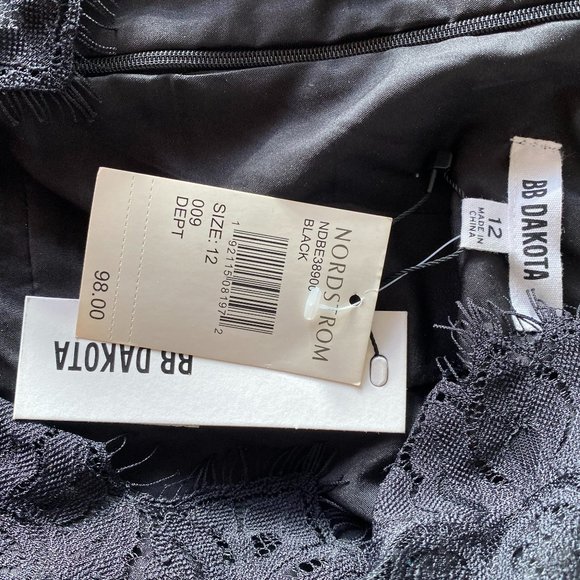 Black Lace Dress - Picture 4 of 5